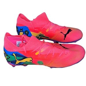 Puma Soccer Cleats – Bright Pink – Size 5 (EUR 37) Brand new!
